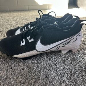 Nike Black and White Sports Cleats